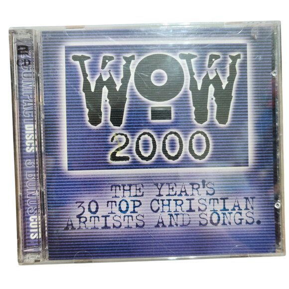 WOW 2000 The Years 30 Top Christian Artists Songs 2 CD Various Artists Worship - Picture 1 of 5